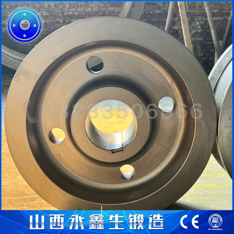 鍛造鋼渣機車輪鍛件