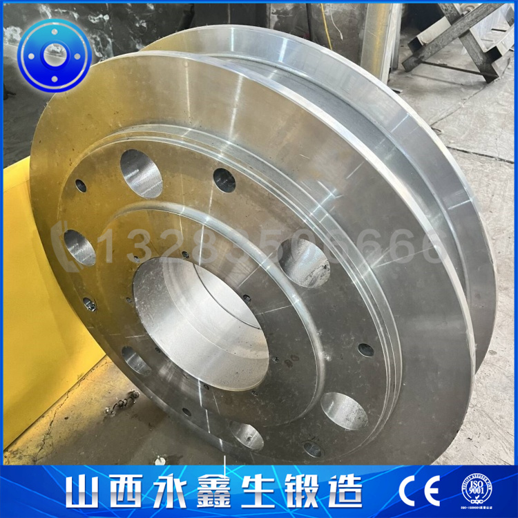 鍛造渣包運(yùn)輸車(chē)從動(dòng)輪鍛件